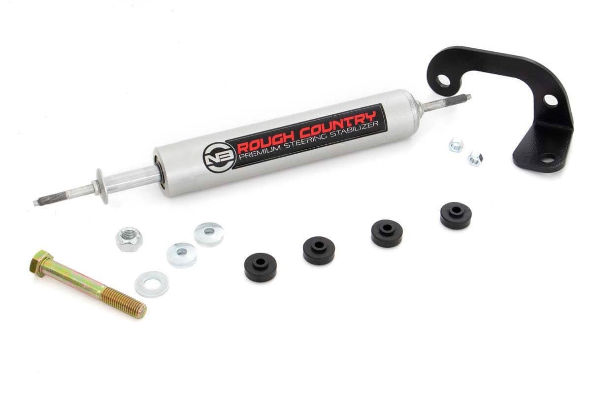 N3 Steering Stabilizer | Chevy/GMC 1500 Truck & SUV 4WD (1988-1999) by Rough Country