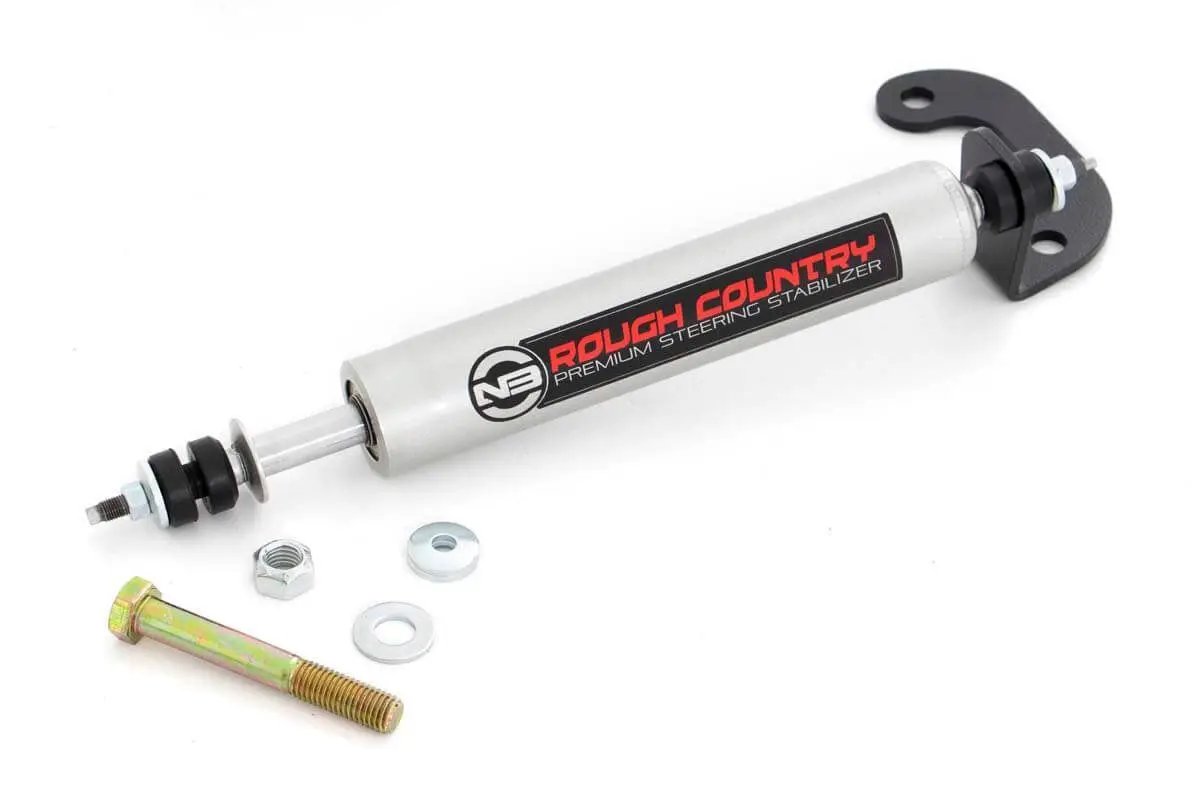 GM N3 Steering Stabilizer | 4-6 Inch Lift | Chevy Half-Ton Suburban (92-99)/Tahoe (95-99) by Rough Country