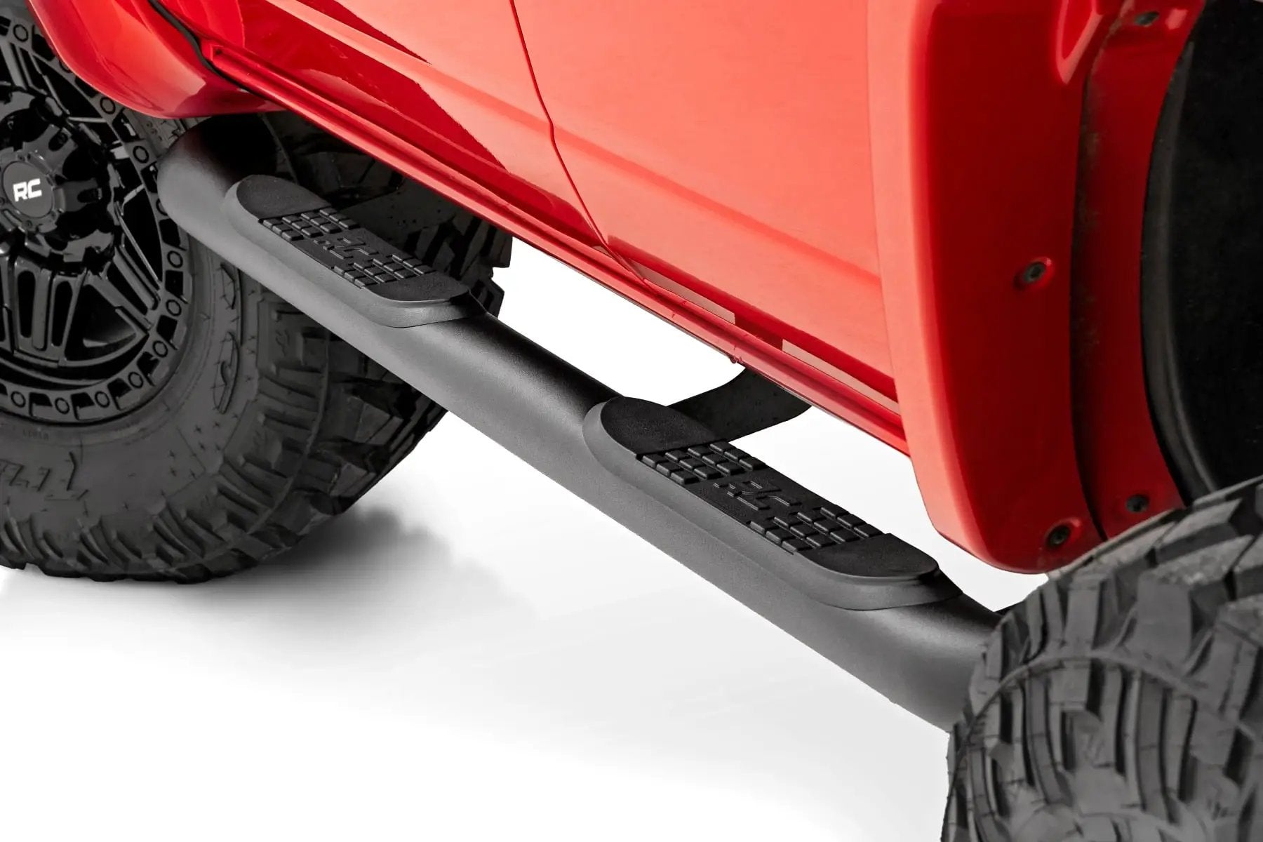 Nerf Steps | 3-Inch Tube | 4-Door | Ford Bronco 4WD (2021-2026) by Rough Country
