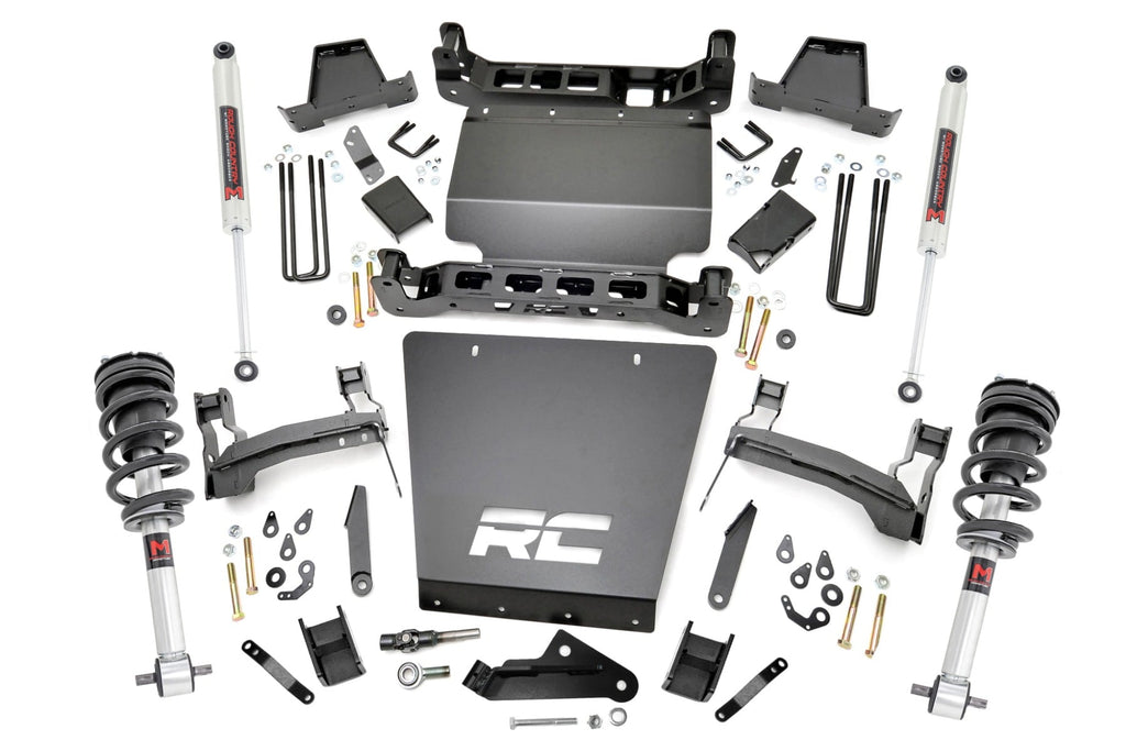 7 Inch Lift Kit | Bracket | M1 Struts/M1 | Chevy/GMC 1500 (14-16) by Rough Country