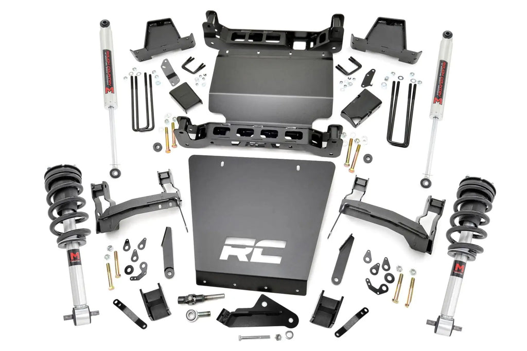 7 Inch Lift Kit | Bracket | M1 Struts/M1 | Chevy/GMC 1500 (14-16) by Rough Country