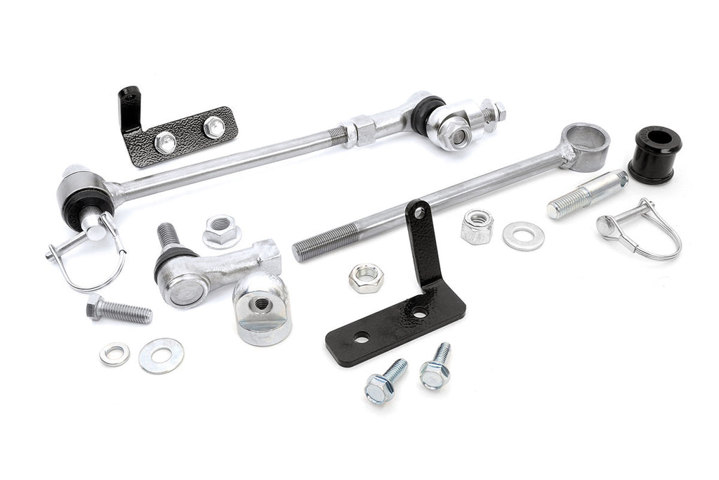 Quick Disco Sway Links | 3.5-6.5 Inch Lift | Jeep Cherokee XJ (84-01)/Comanche MJ (86-92) by Rough Country