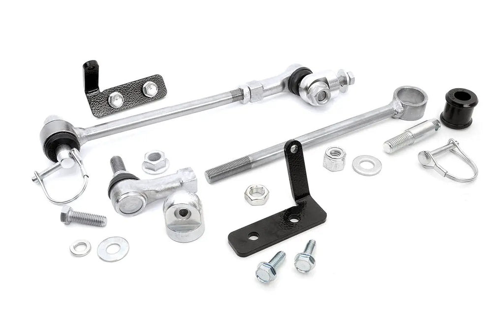 Quick Disco Sway Links | 3.5-6.5 Inch Lift | Jeep Cherokee XJ (84-01)/Comanche MJ (86-92) by Rough Country