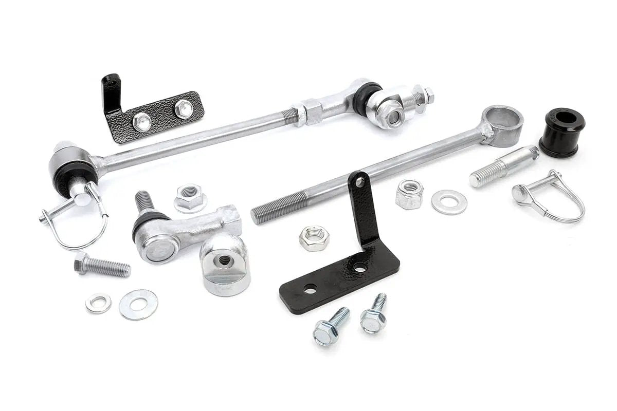 Quick Disco Sway Links | 3.5-6.5 Inch Lift | Jeep Cherokee XJ (84-01)/Comanche MJ (86-92) by Rough Country