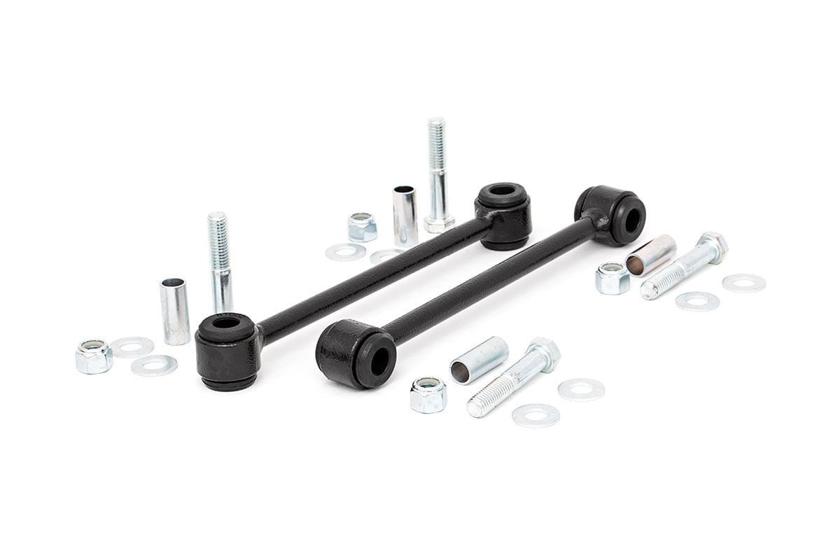 Sway Bar Links | Rear | 2.5-4 Inch Lift | Jeep Wrangler JK/Wrangler Unlimited (07-18) by Rough Country