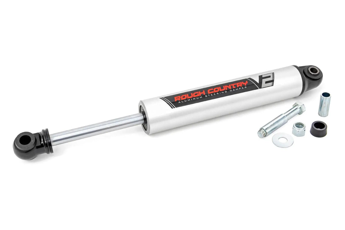 V2 Steering Stabilizer | Ford Excursion/F-250 Super Duty/F-350 Super Duty 4WD by Rough Country