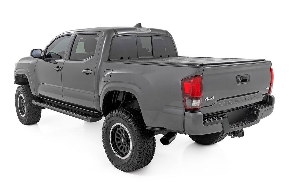 HD2 Aluminum Running Boards | Double Cab | Toyota Tacoma 2WD/4WD (2005-2023) by Rough Country