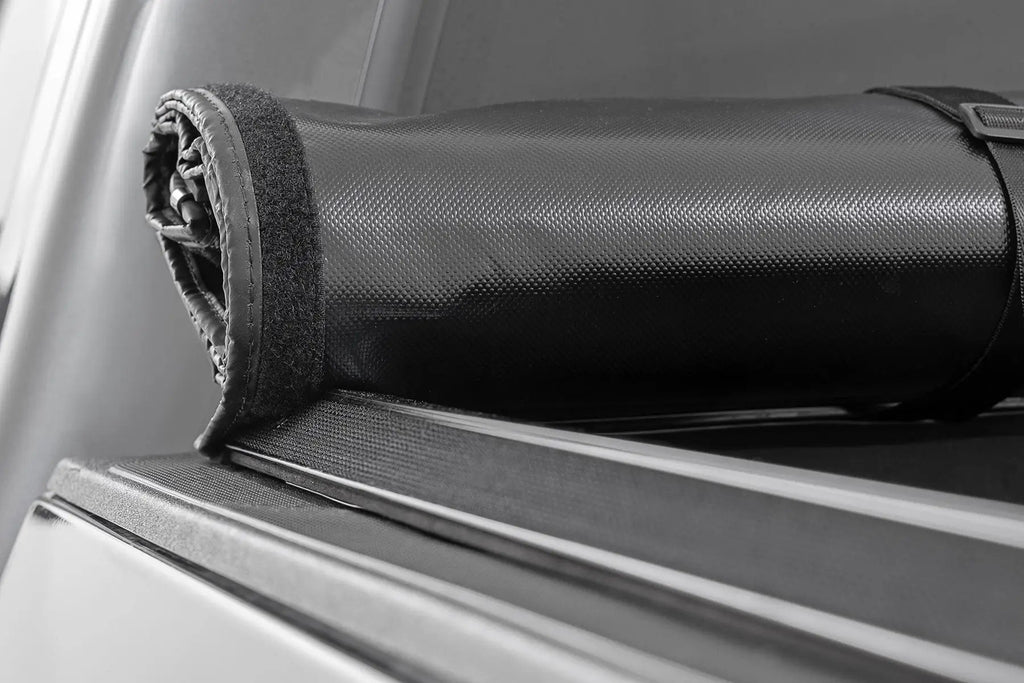 Soft Roll Up Bed Cover | 5' Bed | Toyota Tacoma 2WD/4WD (2016-2023) by Rough Country