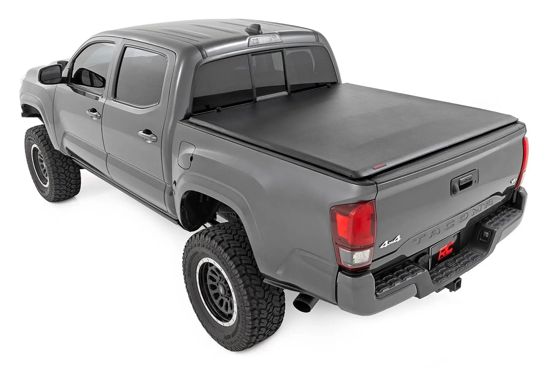 Soft Roll Up Bed Cover | 5' Bed | Toyota Tacoma 2WD/4WD (2016-2023) by Rough Country