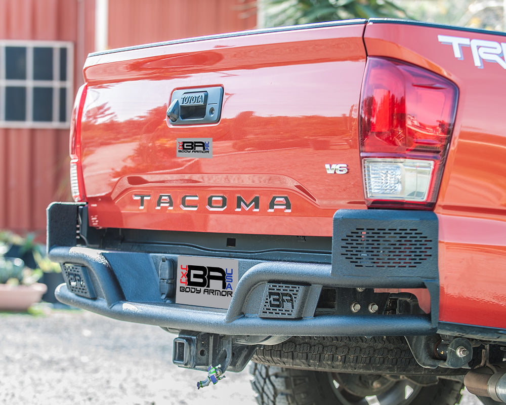 2016-2017 Tacoma Desert Series Rear Bumper by Body Armor 4x4