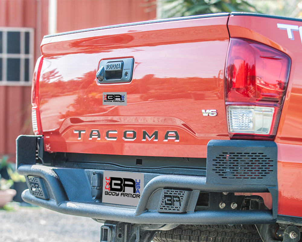 2016-2017 Tacoma Desert Series Rear Bumper by Body Armor 4x4