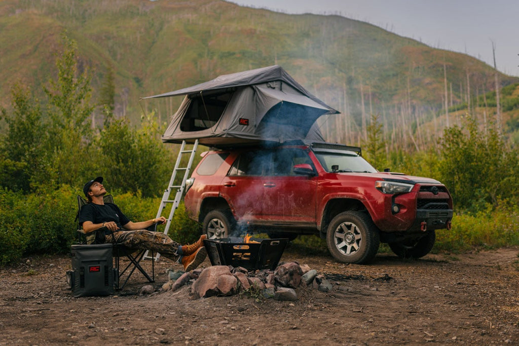 Roof Top Tent | Rack Mount | 12 Volt Accessory & LED Light Kit by Rough Country