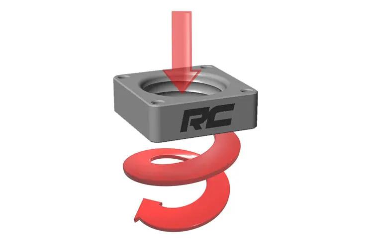 Throttle Body Spacer | Jeep Cherokee XJ/Comanche MJ/Wrangler TJ by Rough Country