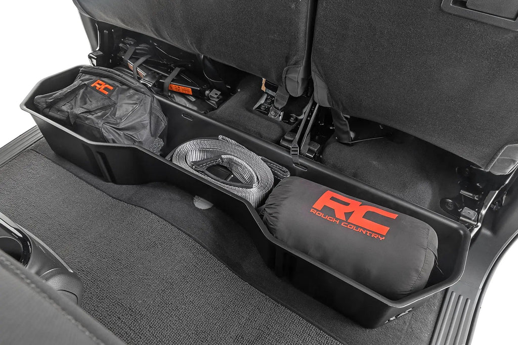 Under Seat Storage | Crew Cab | Nissan Titan 2WD/4WD (2004-2024) by Rough Country