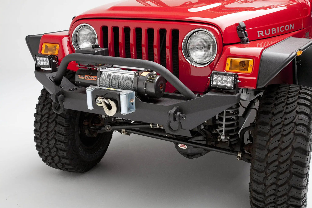 Formed Front Bumper For Taj and Yd Jeep Wrangler by Body Armor 4x4