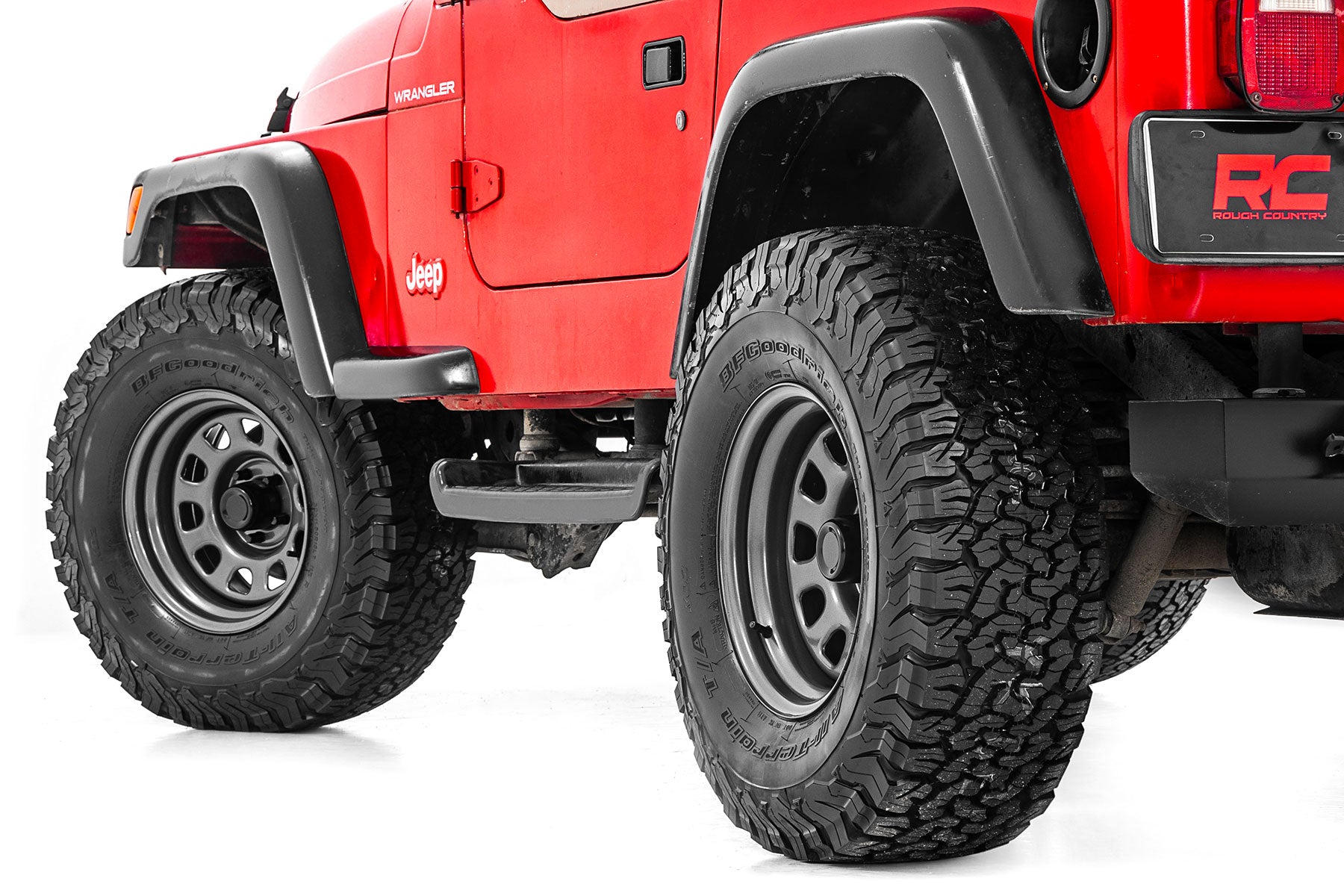 Steel Wheel | Gray | 15x8 | 5x4.5 | 3.30 Bore | -19 by Rough Country