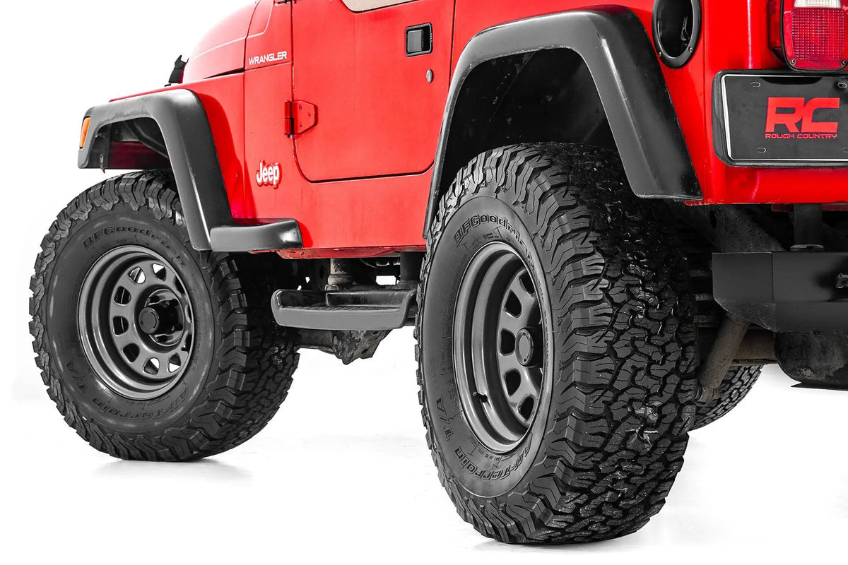 Steel Wheel | Gray | 15x8 | 5x4.5 | 3.30 Bore | -19 by Rough Country