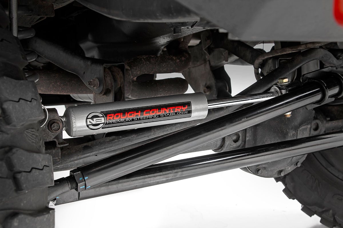 HD Steering Kit | Stabilizer Combo | Jeep Cherokee XJ/Comanche MJ/Wrangler TJ by Rough Country