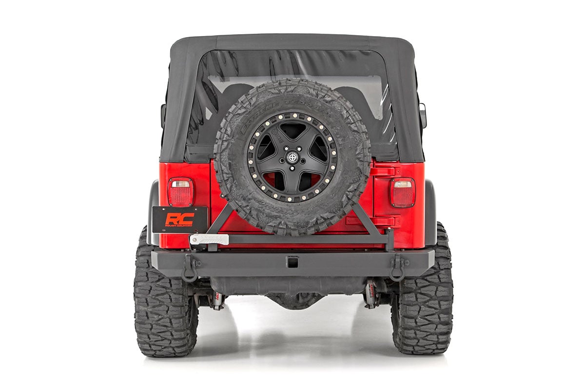 Rear Bumper | Tire Carrier | Jeep Wrangler TJ (97-06)/Wrangler Unlimited (04-06) by Rough Country