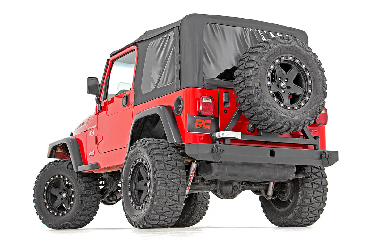 Rear Bumper | Tire Carrier | Jeep Wrangler TJ (97-06)/Wrangler Unlimited (04-06) by Rough Country