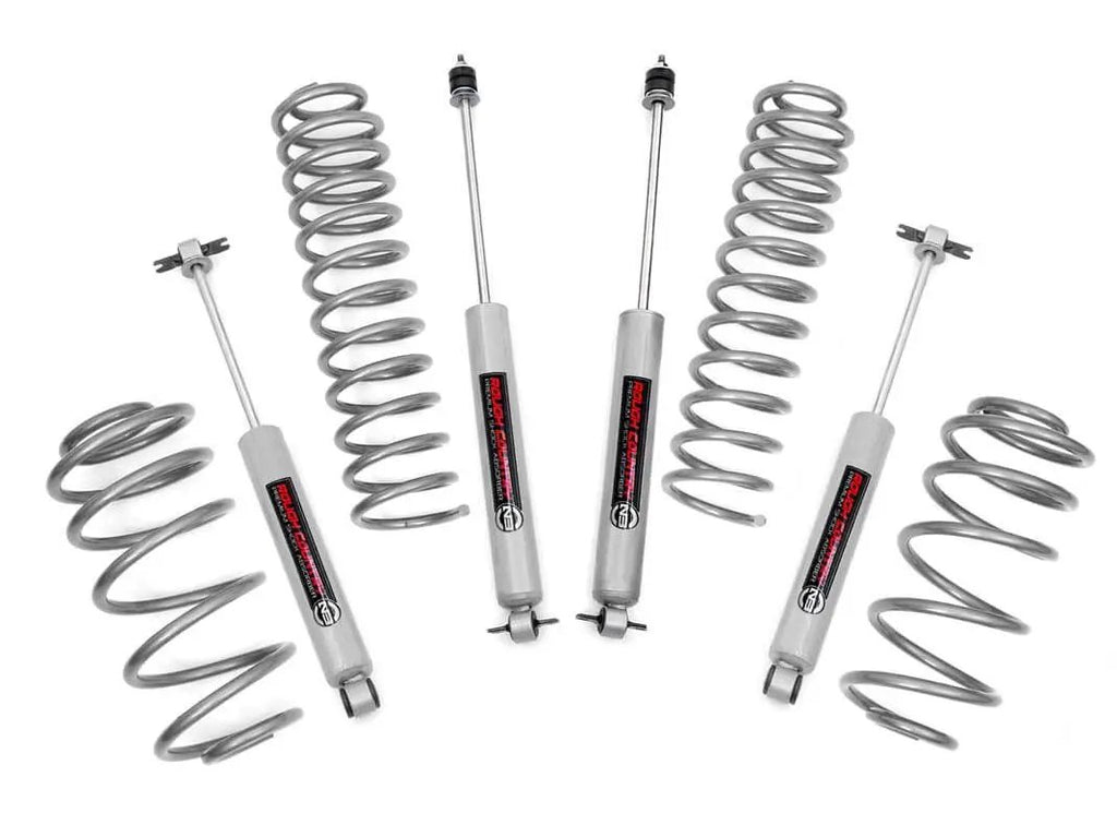 2.5 Inch Lift Kit | 4 Cyl | N3 | Jeep Wrangler TJ (97-06)/Wrangler Unlimited (04-06) by Rough Country
