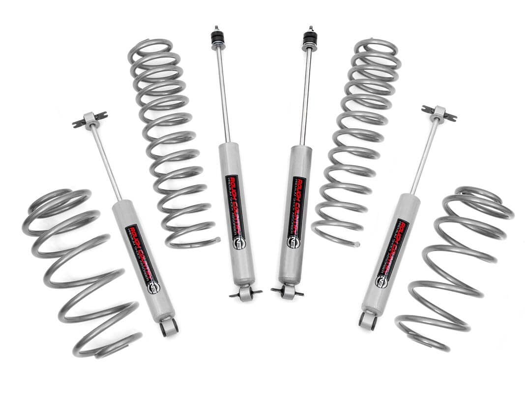2.5 Inch Lift Kit | 4 Cyl | N3 | Jeep Wrangler TJ (97-06)/Wrangler Unlimited (04-06) by Rough Country