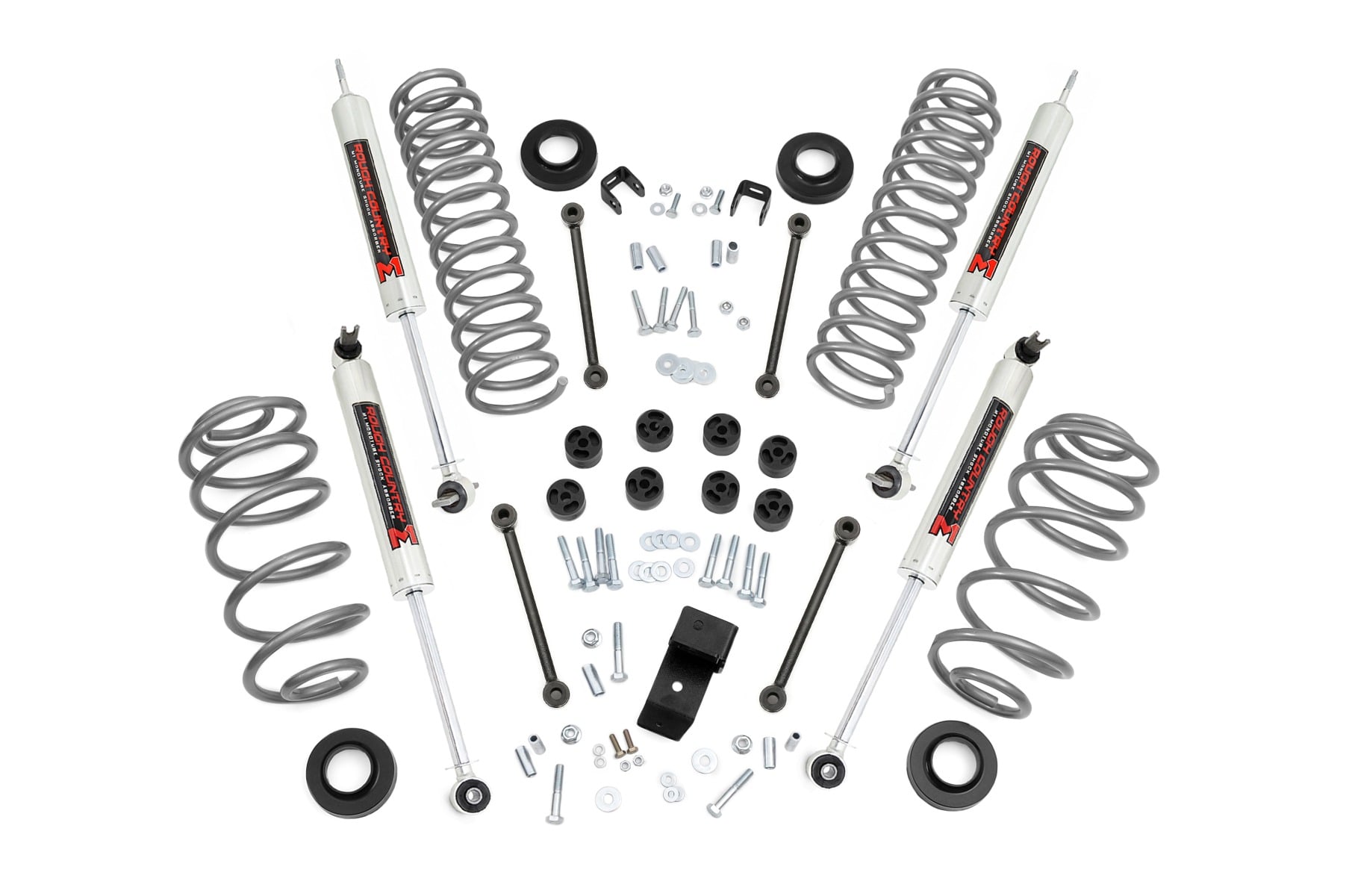 3.25 Inch Lift Kit | 6 Cyl | M1 | Jeep Wrangler TJ (03-06)/Wrangler Unlimited (04-06) by Rough Country