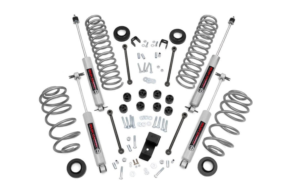 3.25 Inch Lift Kit | 4 Cyl | Jeep Wrangler TJ 4WD (1997-2002) by Rough Country