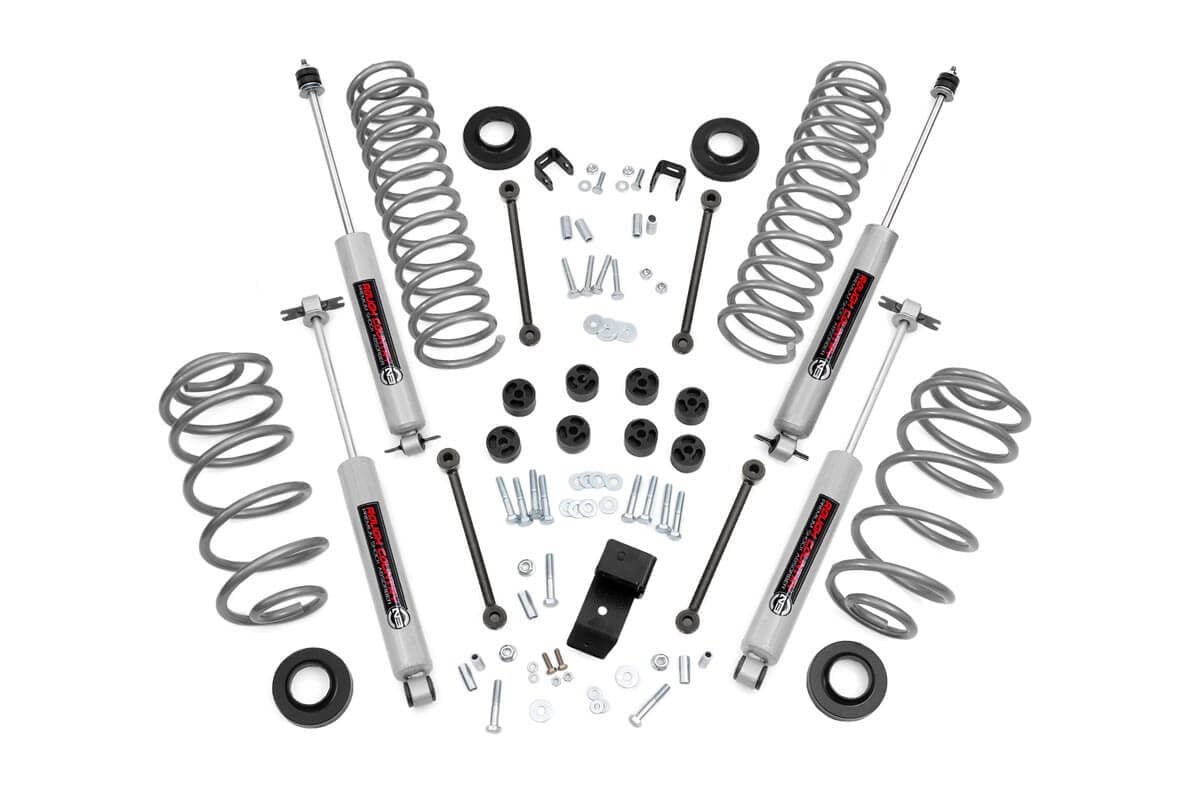 3.25 Inch Lift Kit | 6 Cyl | Jeep Wrangler TJ 4WD (1997-2002) by Rough Country