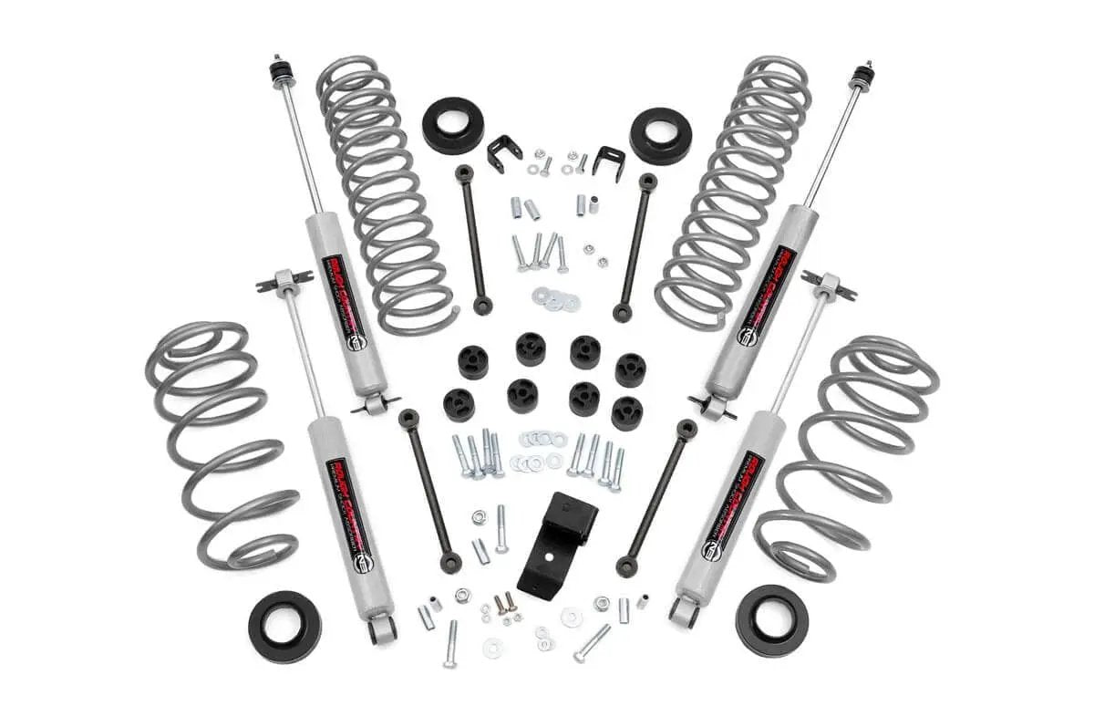 3.25 Inch Lift Kit | 4 Cyl | Jeep Wrangler TJ 4WD (1997-2002) by Rough Country