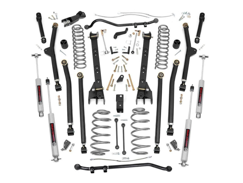 6 Inch Lift Kit | Long Arm | Jeep Wrangler TJ 4WD (1997-2006) by Rough Country