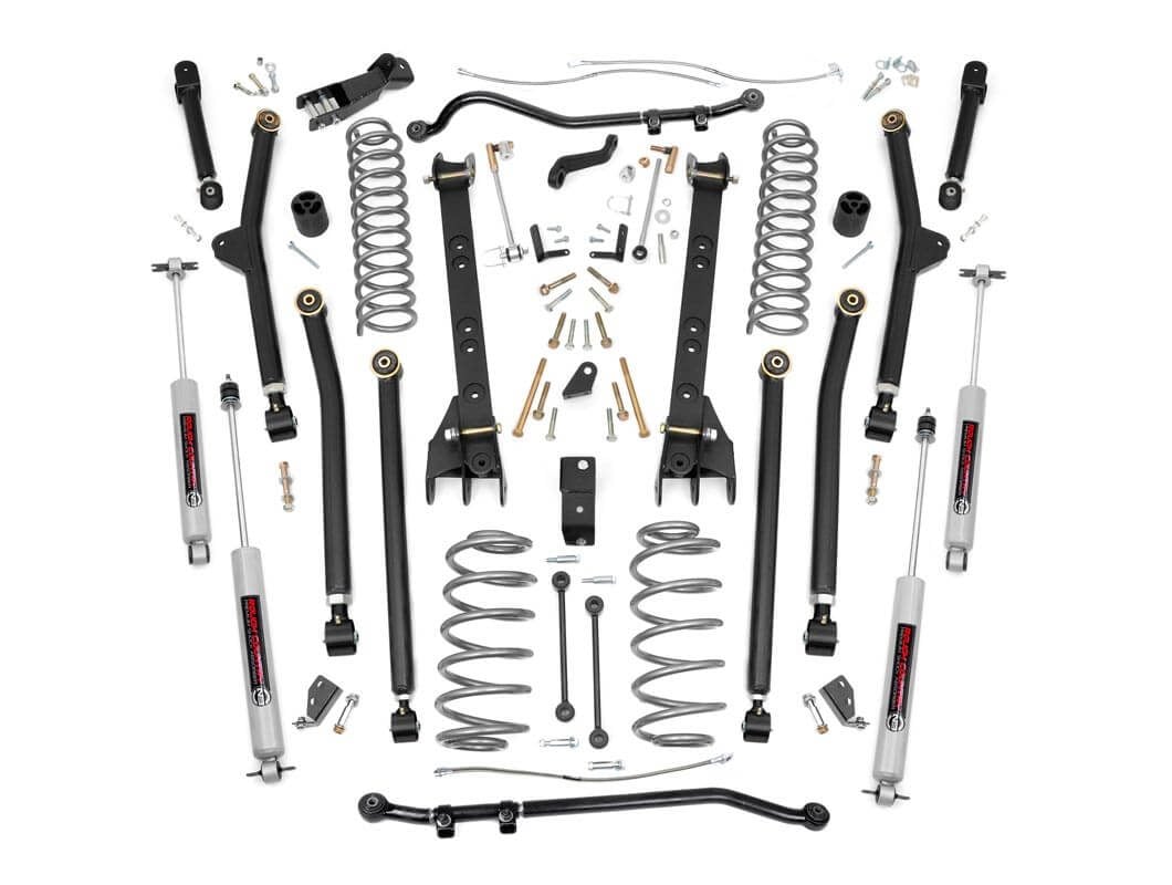 6 Inch Lift Kit | Long Arm | Jeep Wrangler Unlimited 4WD (2004-2006) by Rough Country