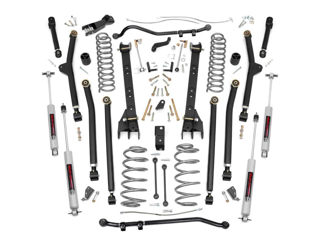 6 Inch Lift Kit | Long Arm | Jeep Wrangler Unlimited 4WD (2004-2006) by Rough Country