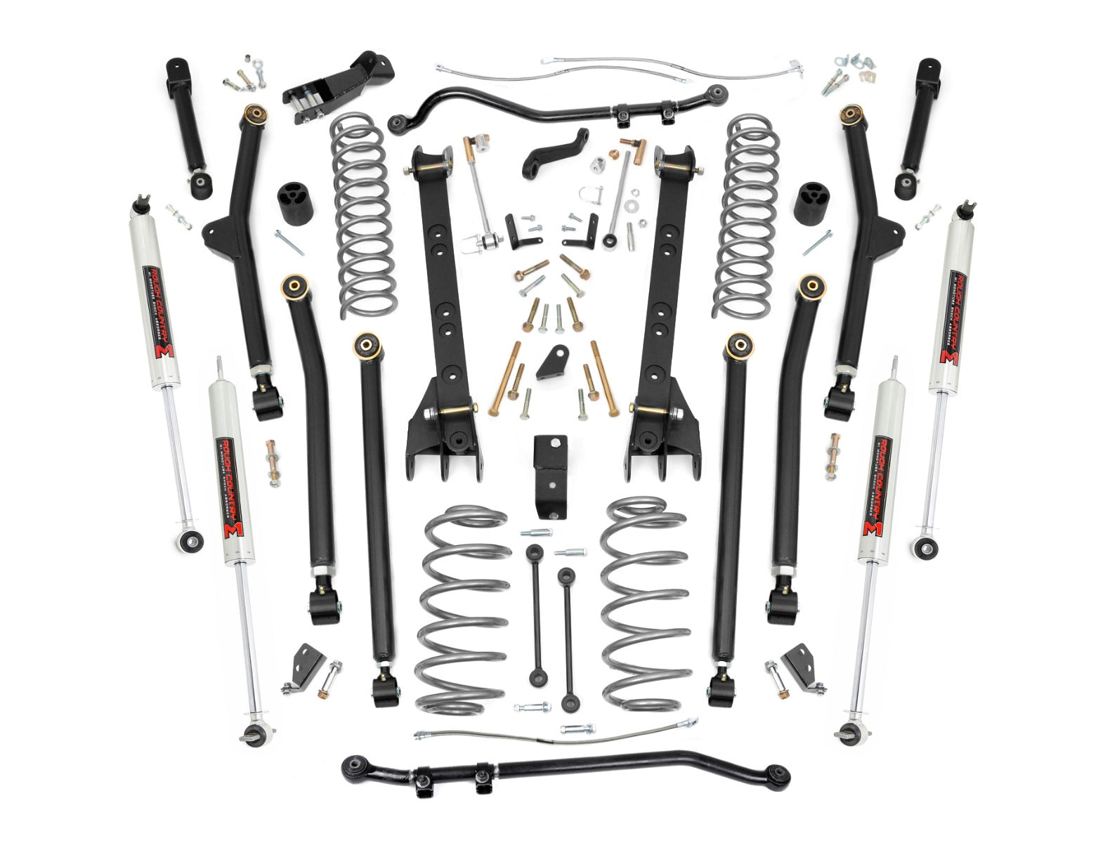 6 Inch Lift Kit | Long Arm | M1 | Jeep Wrangler TJ 4WD (1997-2006) by Rough Country