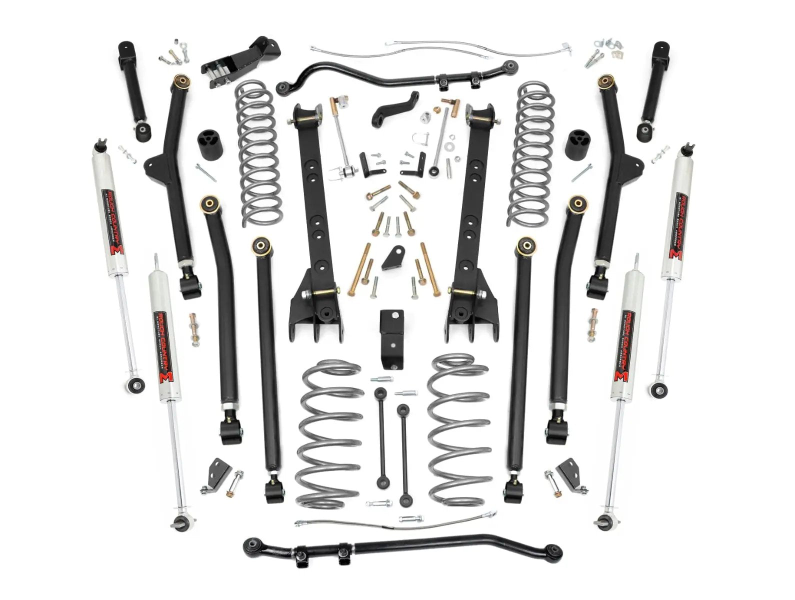 6 Inch Lift Kit | Long Arm | M1 | Jeep Wrangler TJ 4WD (1997-2006) by Rough Country
