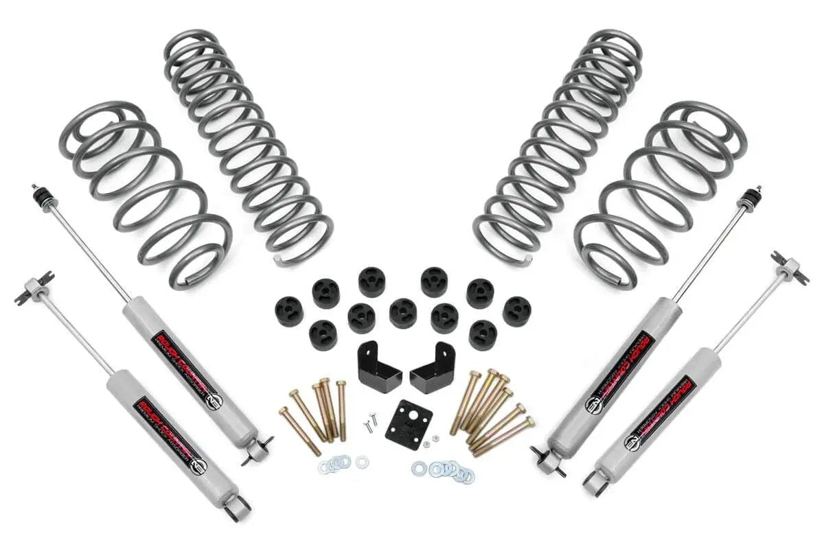 3.75 Inch Lift Kit | Combo | 6 Cyl | N3 | Jeep Wrangler TJ (97-06)/Wrangler Unlimited (04-06) by Rough Country