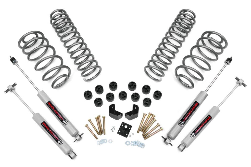 3.75 Inch Lift Kit | Combo | 4 Cyl | N3 | Jeep Wrangler TJ (97-06)/Wrangler Unlimited (04-06) by Rough Country
