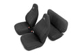 Seat Covers | Front and Rear | Jeep Wrangler TJ 4WD (1997-2002) by Rough Country