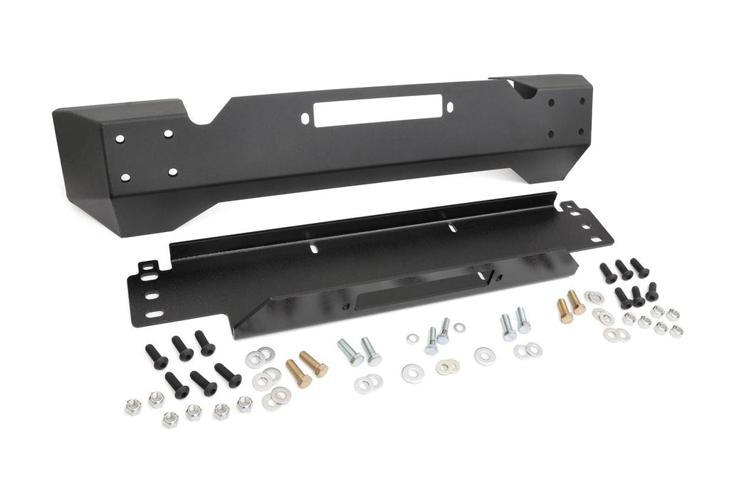 Front Stubby Winch Bumper | Jeep Wrangler TJ (97-06)/Wrangler Unlimited (04-06) by Rough Country