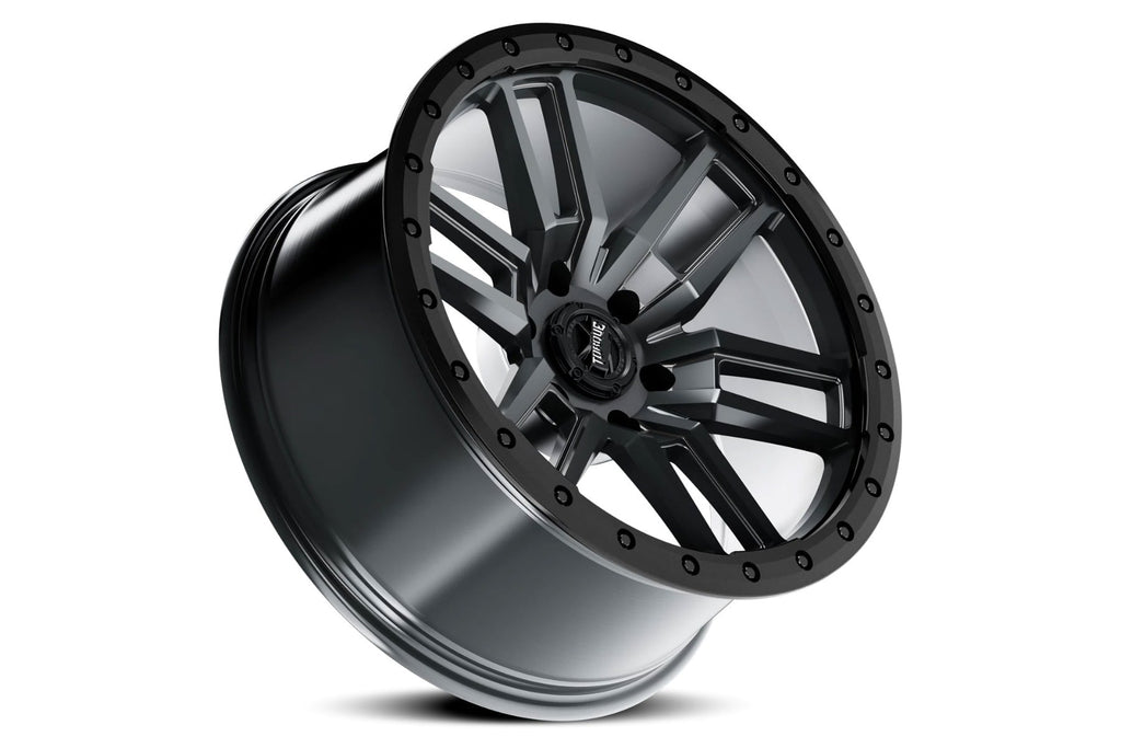 Torque Pritchett | Anthracite w/Black Lip | 18x9 | 6x5.5 | -12mm by Rough Country