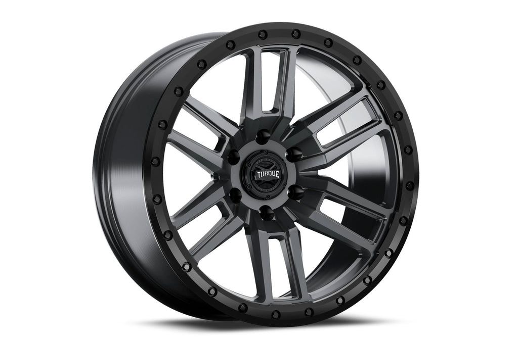 Torque Pritchett | Anthracite w/Black Lip | 20x9 | 6x135 | -12mm by Rough Country