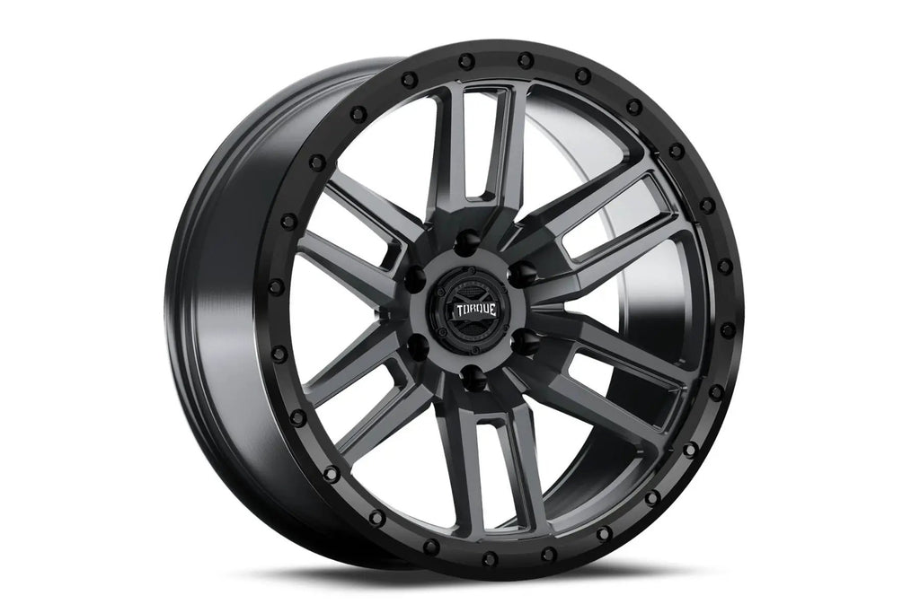 Torque Pritchett | Anthracite w/Black Lip | 20x9 | 6x135 | -12mm