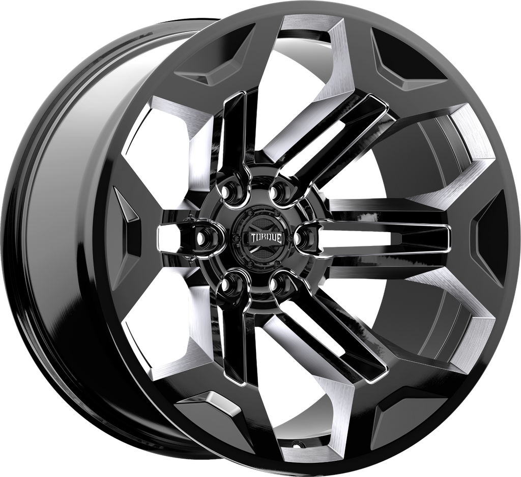 Torque Pulse | Gloss Black | 20x9 | 6x5.5 | 0mm by Rough Country