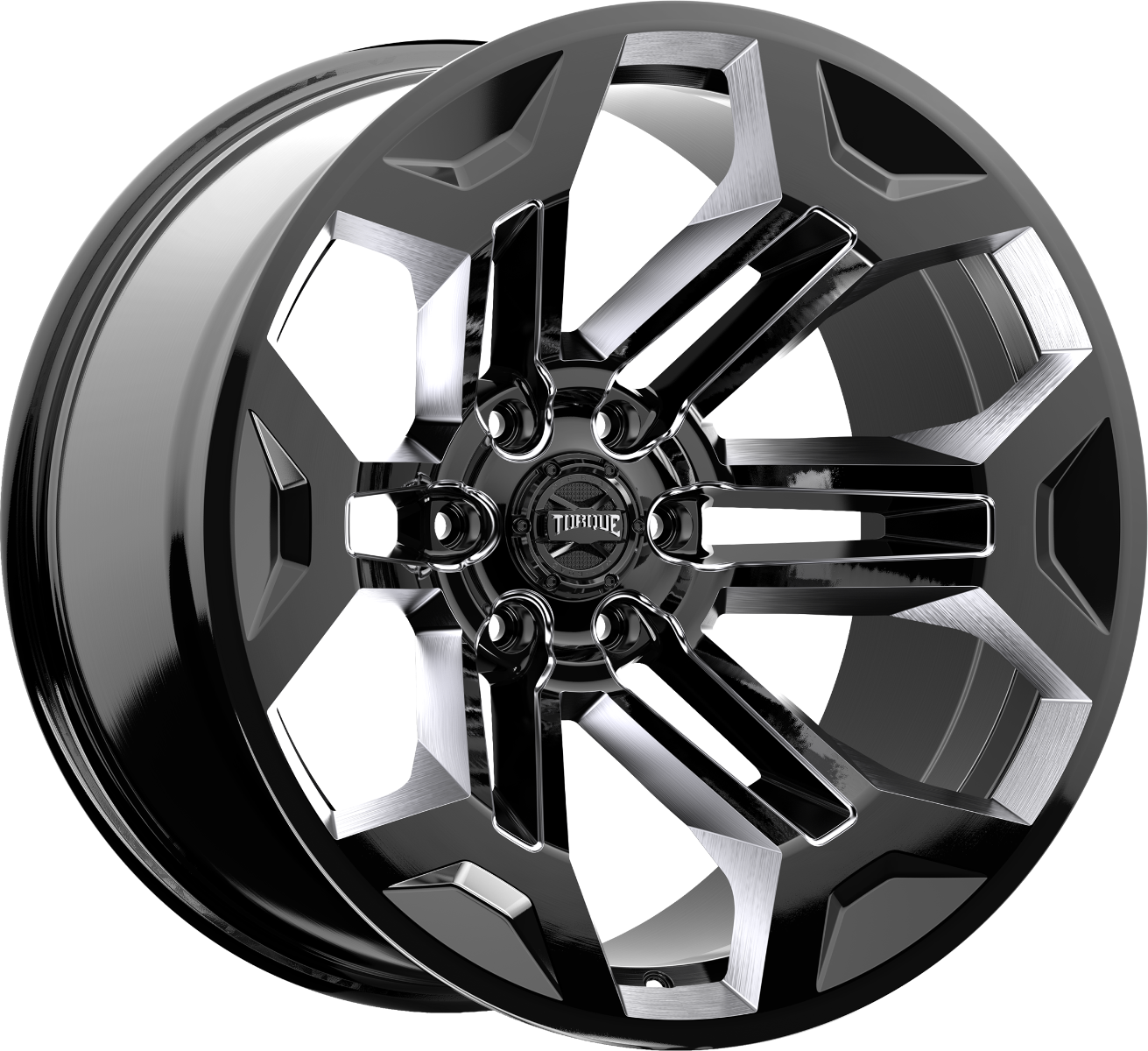 Torque Pulse | Gloss Black | 20x9 | 6x5.5 | 0mm by Rough Country