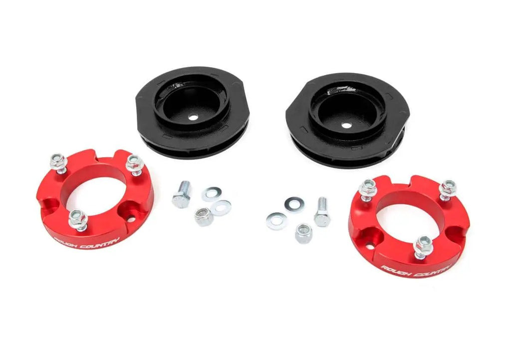 2 Inch Lift Kit | Red Spacers | Toyota 4Runner 4WD (2003-2009) by Rough Country