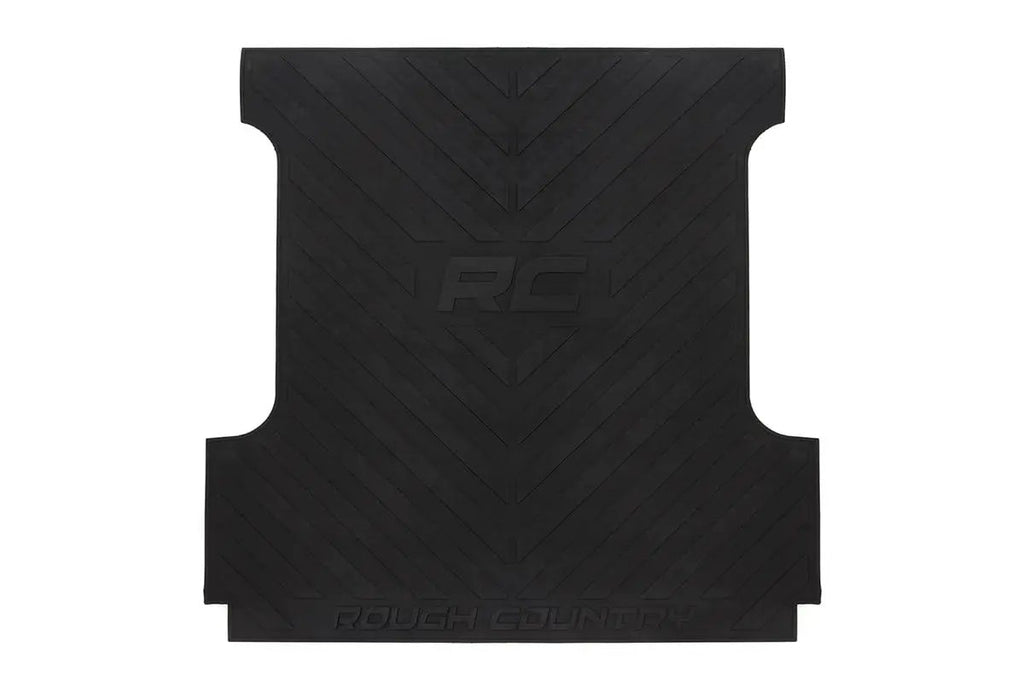 Bed Mat | 8' Bed | RC Logo | Ford F-250/F-350 Super Duty 2WD/4WD (2017-2026) by Rough Country