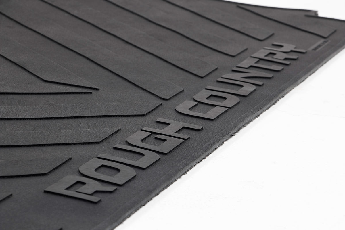 Bed Mat | 6'4" Bed | RC Logo | Ram 1500/2500/3500 2WD/4WD by Rough Country