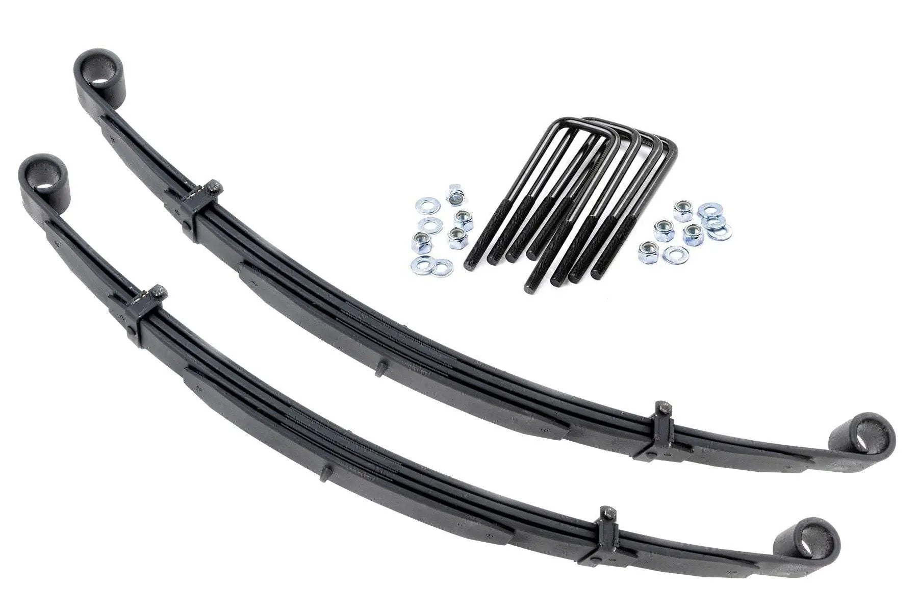 Front Leaf Springs | 4" Lift | Pair | Ford F-250 4WD (1980-1997) by Rough Country