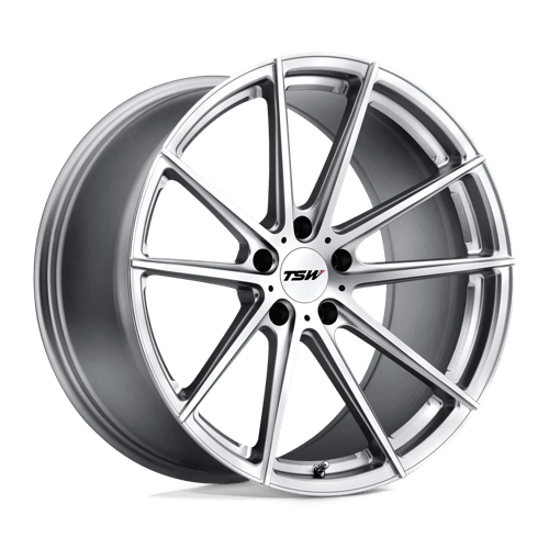 TW BATHRST 20X10.5 5X120 +25 76 SLV MIR by TSW Alloy Wheels