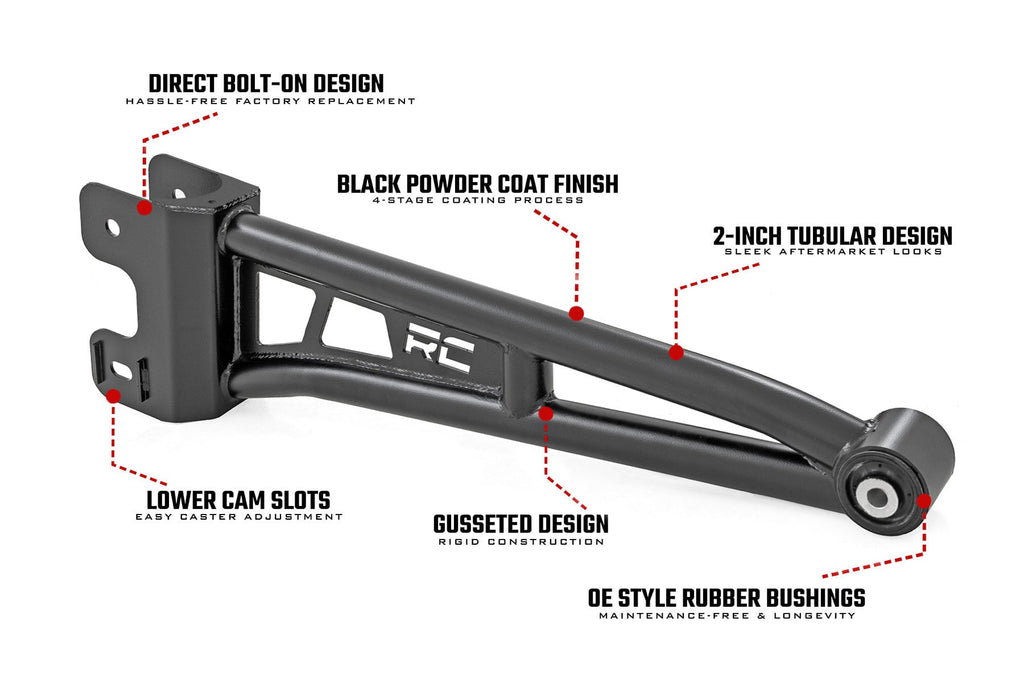 Radius Arm Upgrade | Ford F-250/F-350 Super Duty 4WD (2023-2026) by Rough Country